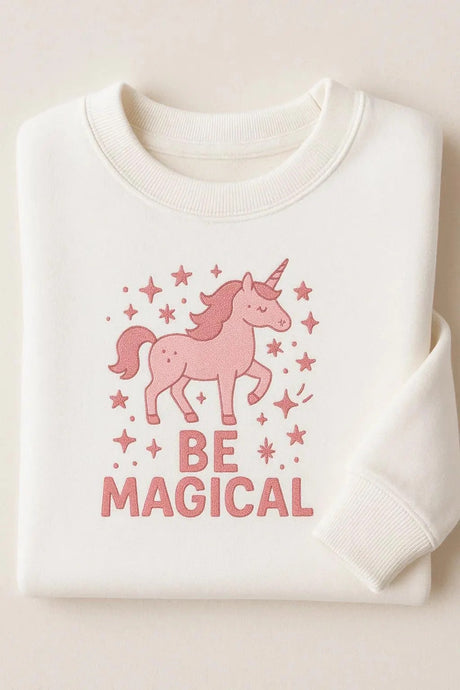 Be Magical Embroidered Sweatshirts/Hoodies