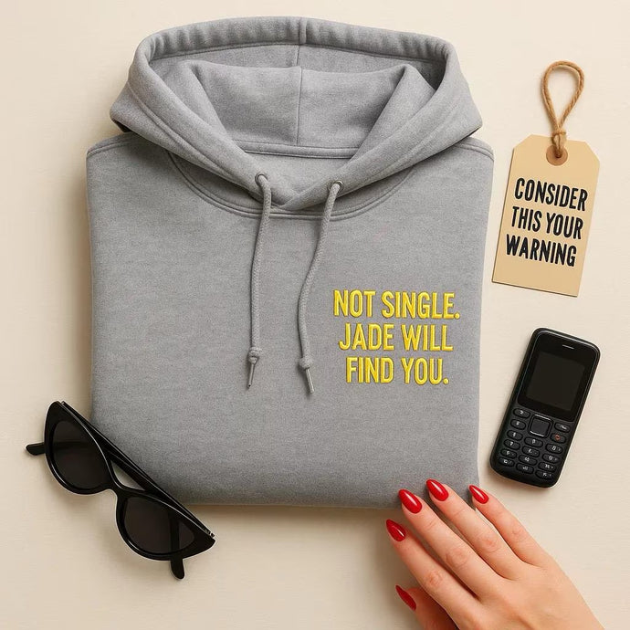 Personalised NOT SINGLE Hoodie