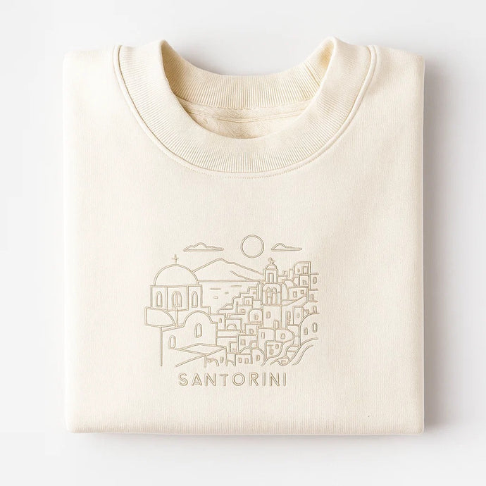 Santorini Travel Sweatshirts