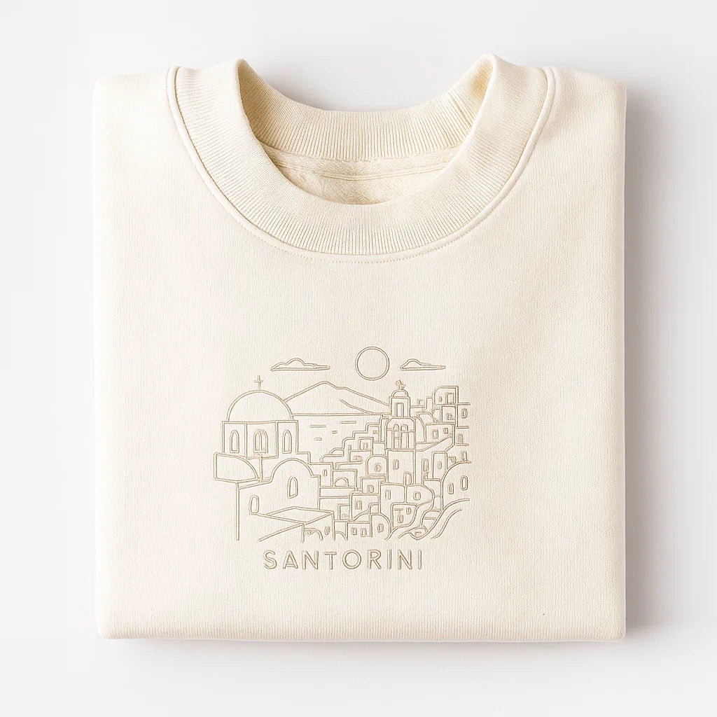 Santorini Travel Sweatshirts