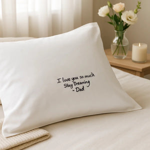 Personalised Pillow Cases (Text, Handwritten or Portrait)
