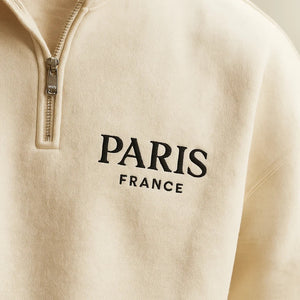 Paris France 1/4 Zip Sweatshirt
