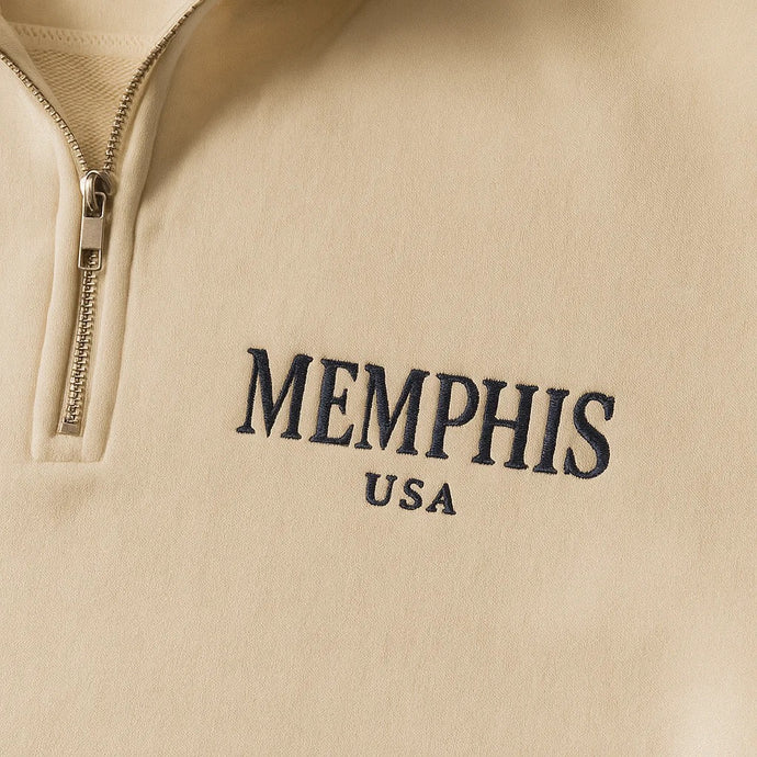 Memphis USA 1/4 Zip Sweatshirt