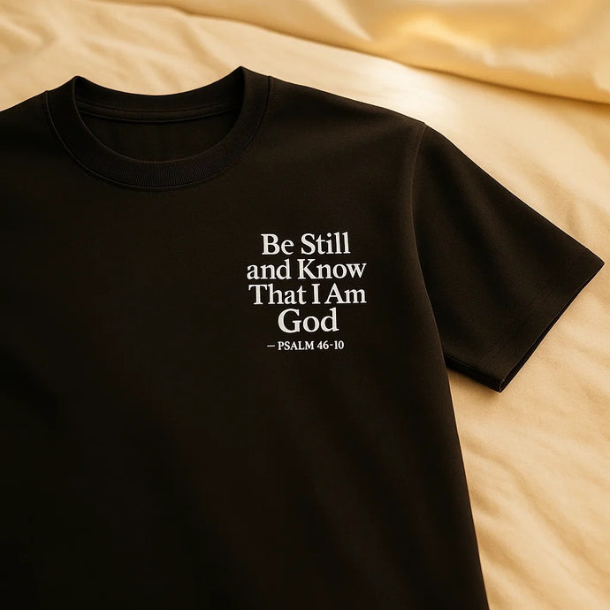 Be Still, Christian T-Shirt