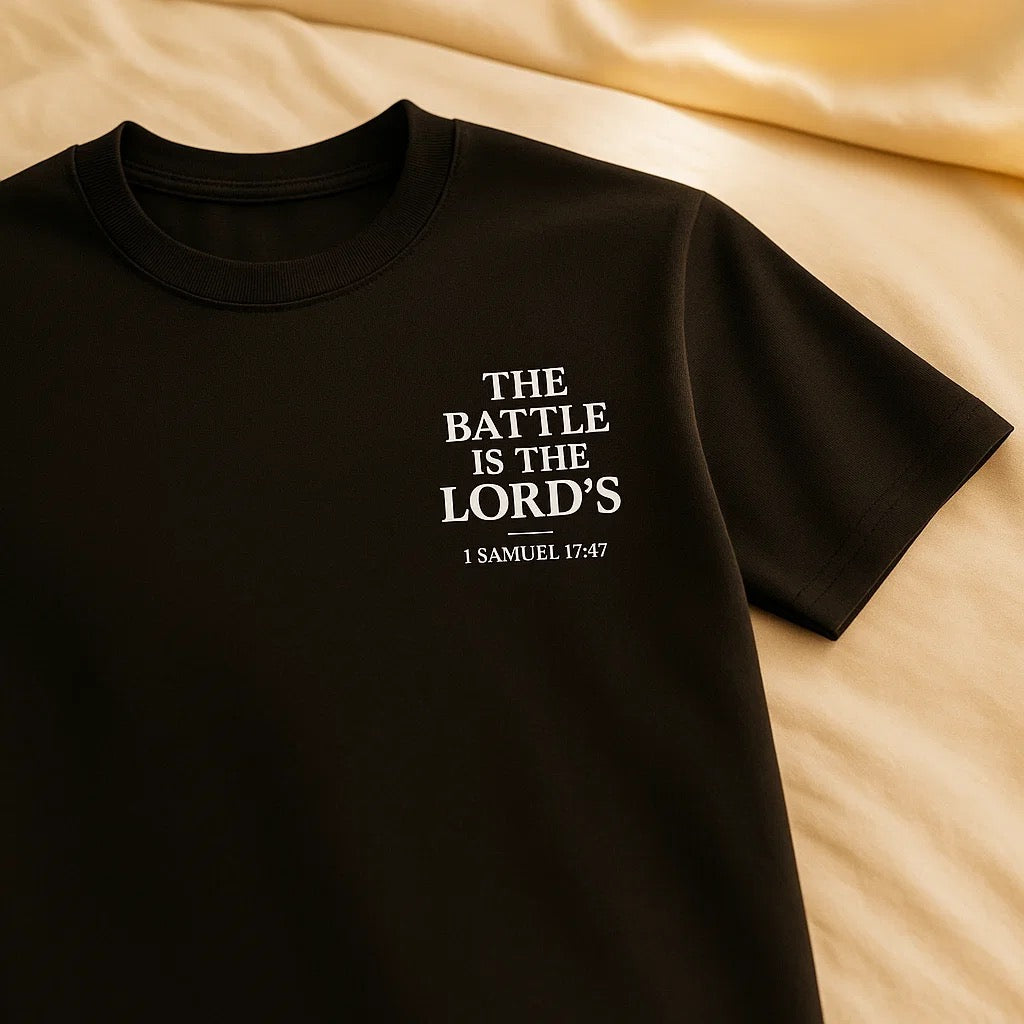 The Battle Is The Lords, Christian T-Shirt