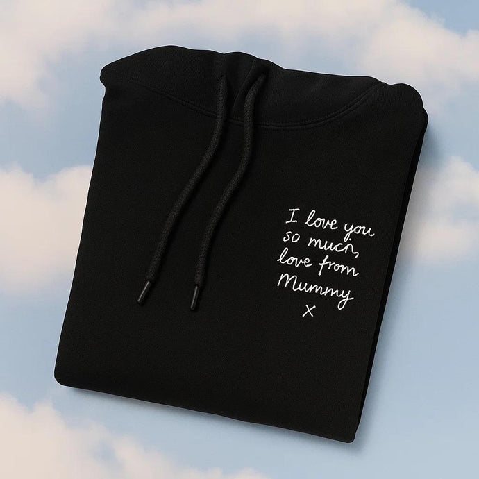 Handwritten Note From A Lossed Loved One Personalised Hoodies