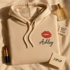 Personalised Kiss Mark Hoodie