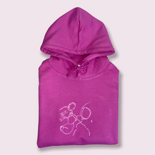 Load image into Gallery viewer, Personalised Embroidered Portrait Hoodies