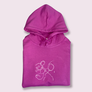 Personalised Embroidered Portrait Hoodies