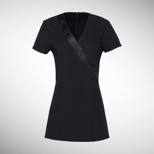 Embroidered Rose Beauty And Spa Tunic