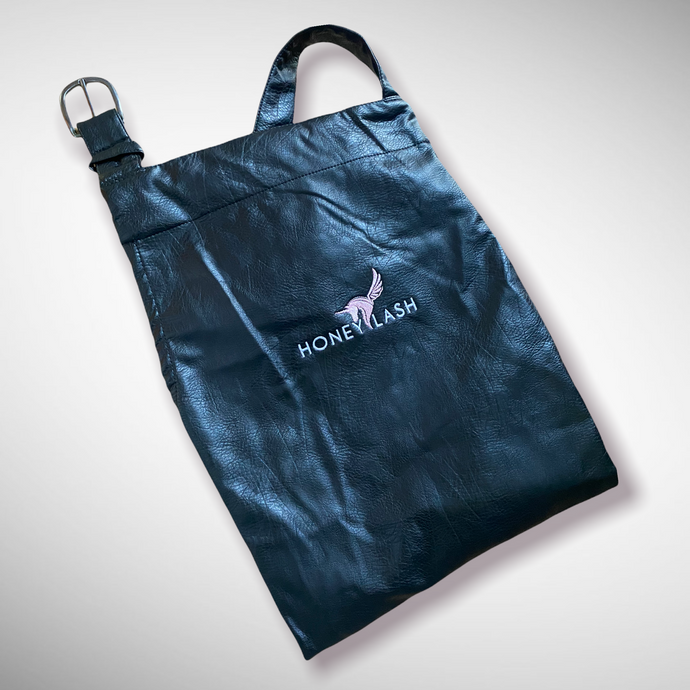 Personalised Faux Leather Bib Apron