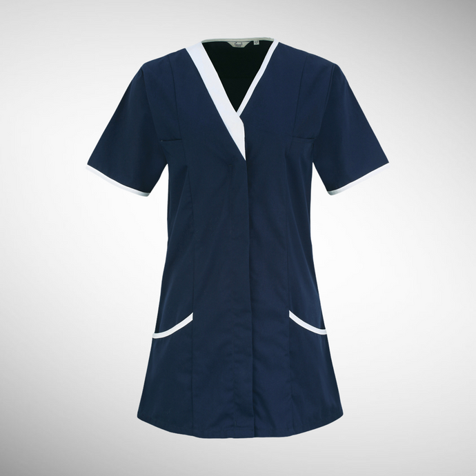 Embroidered Daisy Healthcare Tunic