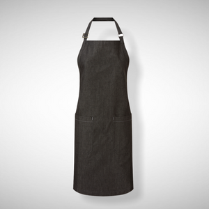 Personalised Cotton Denim Bib Apron