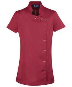 Embroidered Orchid Beauty And Spa Tunic