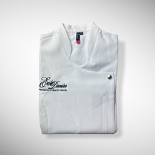 Load image into Gallery viewer, Embroidered Personalised Blossom Beauty And Spa Tunic