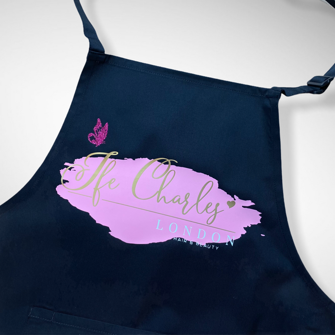 Personalised Bib Apron With Pocket
