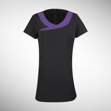 Load image into Gallery viewer, Embroidered Ivy Beauty And Spa Tunic