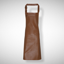 Load image into Gallery viewer, Personalised Faux Leather Bib Apron