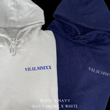 Load image into Gallery viewer, Embroidered Roman Numeral Anniversary Hoodies