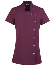 Load image into Gallery viewer, Embroidered Orchid Beauty And Spa Tunic