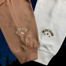 Load image into Gallery viewer, Embroidered To The Moon, to The Stars Sleeve Hoodies