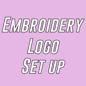 Embroidery Logo Setup