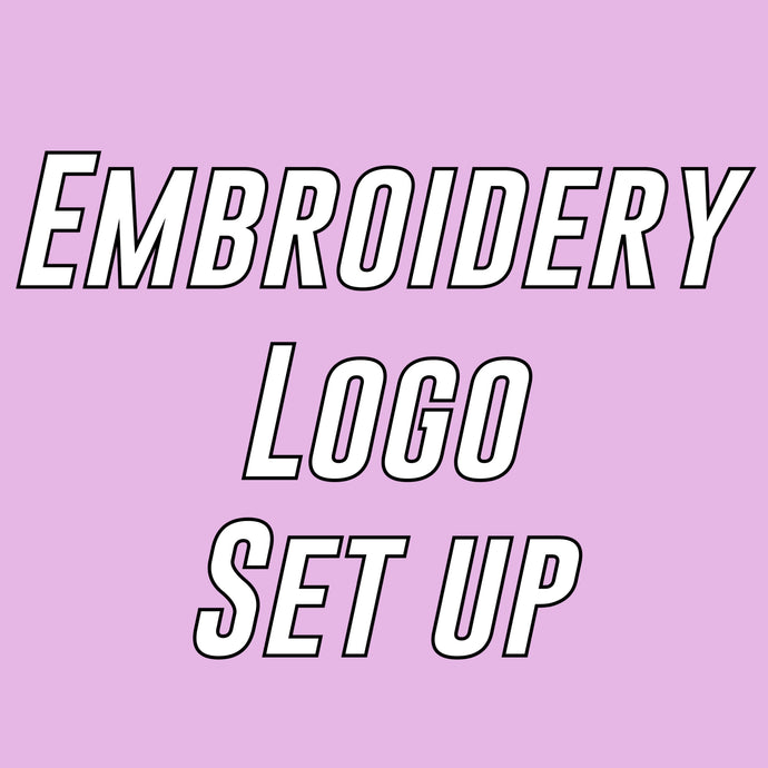 Embroidery Logo Setup