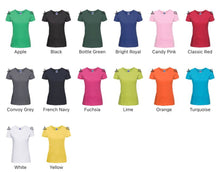 Load image into Gallery viewer, Embroidered Women&#39;s Slim Fit T-Shirt