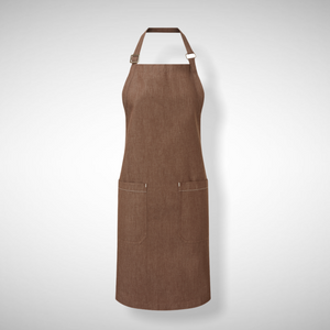 Personalised Cotton Denim Bib Apron