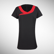 Load image into Gallery viewer, Embroidered Ivy Beauty And Spa Tunic